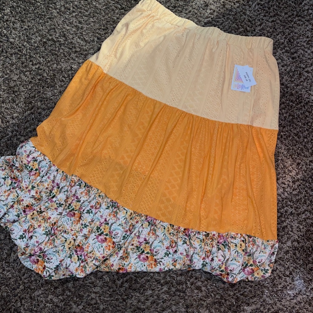 Lularoe Poppy Skirt
